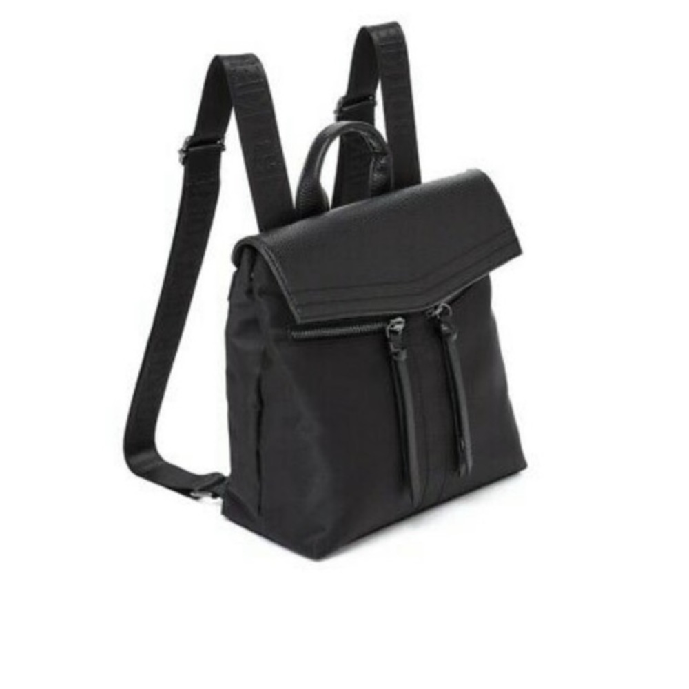 NWT Botkier Trigger Mini Black Nylon Backpack